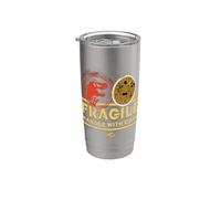 Jurassic World: Chaos Theory Fragile Bicchiere termico in acciaio inox doppia parete