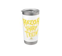 Jurassic World: Chaos Theory Razor Sharp Teeth Bicchiere termico in acciaio inox doppia parete