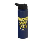 Jurassic World: Chaos Theory Razor Sharp Teeth Stainless Steel Insulated Water Bottle