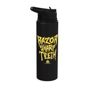 Jurassic World: Chaos Theory Razor Sharp Teeth Stainless Steel Insulated Water Bottle