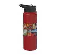 Jurassic World Classified Creatures Stainless Steel Insulated Water Bottle