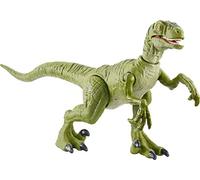 Jurassic World- Colpo Selvaggio Dinosauro Velociraptor Articolato con Mossa d'Attacco, Giocattolo per Bambini 4+Anni, GJN92, Multicolore, Esclusivo Amazon