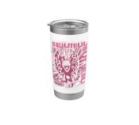 Jurassic World Dilophosaurus Beautiful but Deadly Bicchiere termico in acciaio inox doppia parete