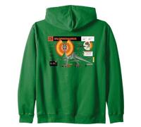 Jurassic World Dilophosaurus Profile Felpa con Cappuccio