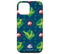 Jurassic World Dino Argyle Style Ugly Sweater All-Over Print Custodia per iPhone 12 mini
