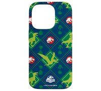 Jurassic World Dino Argyle Style Ugly Sweater All-Over Print Custodia per iPhone 14 Pro