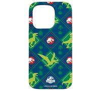Jurassic World Dino Argyle Style Ugly Sweater All-Over Print Custodia per iPhone 15 Pro