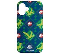 Jurassic World Dino Argyle Style Ugly Sweater All-Over Print Custodia per iPhone 16