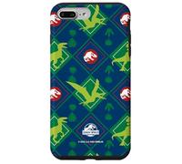 Jurassic World Dino Argyle Style Ugly Sweater All-Over Print Custodia per iPhone 7 Plus/8 Plus