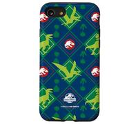 Jurassic World Dino Argyle Style Ugly Sweater All-Over Print Custodia per iPhone SE (2020) / 7/8