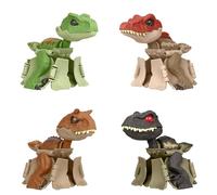 JURASSIC WORLD FIERCE CHANGERS - PERSONAGGI HIDDEN HATCHERS, UOVO GIOCATTOLO 2 IN 1 TRASFORMABILE IN DINOSAURO