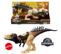 Mattel Jurassic World - Bistahieversor Predatori Giganti, dinosauro grande specie con mossa d'attacco famelica, coda mobile e attrezzatura di tracciamento, giocattolo per bambini, 4+ anni, HLP27
