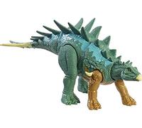 Jurassic World- Dinosauro Forza Bruta Chialingosauro con Articolazioni Mobili e Funzionalità Colpo Singolo, Giocattolo per Bambini 3+Anni, HBY69