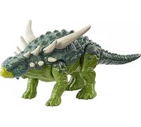 Jurassic World- Dinosauro Forza Bruta Sauropelta con Articolazioni Mobili e Funzionalità Colpo Singolo, Giocattolo per Bambini 3+Anni, HBY67