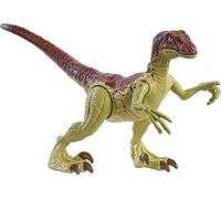 Jurassic World- Dinosauro Velociraptor Forza Bruta, Articolato con Colpo Singolo, Giocattolo per Bambini 4+Anni, GWN32
