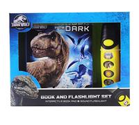 GLOW LITTLE FLASHLIGHT ADVENTURE BOOK JURASSIC WORLD DINOSAURS IN THE DARK: Book and Flashlight Set