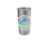 Jurassic World Don’t Mess with Mamasaurus Bicchiere termico in acciaio inox doppia parete