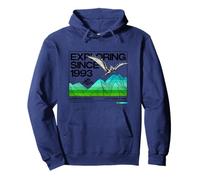 Jurassic World Exploring Since 1993 Felpa con Cappuccio