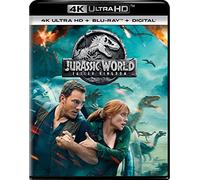 Jurassic World Fallen Kingdom 4k Uhd+Bluray 2018 Region Free Av (4K UHD Blu-ray)