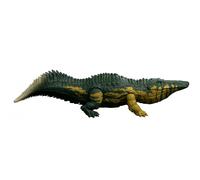 Mattel Jurassic World - Stomatosuchus Ruggito Selvaggio, dinosauro snodato con luci e suoni, premi il tasto e attiva ruggiti feroci e mosse d'attacco feroci, JKL82