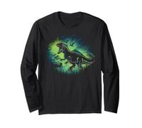 Jurassic World Giganotosaurus Night Hunt Maglia a Manica
