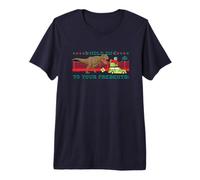 Jurassic World Hold on to Your Presents T-Rex Maglietta Premium