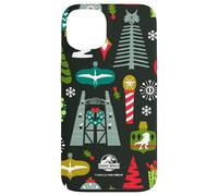 Jurassic World Holiday Icons All-Over Print Custodia per iPhone 13