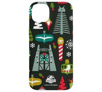 Jurassic World Holiday Icons All-Over Print Custodia per iPhone 14 Plus