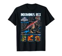 Jurassic World Indominus Rex Schematic Maglietta
