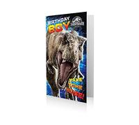 Jurassic World JW007 Birthday Boy biglietto d' auguri