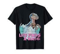 Jurassic World Life Finds a Way Maglietta