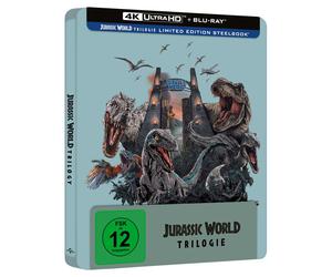 Jurassic World - Limited Ultimate Steelbook Trilogy + (4K UHD Blu-ray)