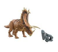 Jurassic World - Mega Distruttori, Dinosauro Pentaceratopo Snodato, Giocattolo per Bambini 4+ Anni, HCM05