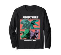 Jurassic World Merch Life Trova Un Modo Maglia a Manica