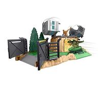 Jurassic World MINIS Giantosaurus Rampage Playset Bunker Laboratorio