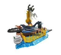 Jurassic World - MINIS PLAYSET MOSASAURUS MAYHEM Playset, Giocattolo per Bambini 4+ Anni, HFF11