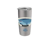 Jurassic World Mosasaurus Specs Bicchiere termico in acciaio inox doppia parete