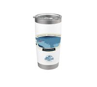 Jurassic World Mosasaurus Specs Bicchiere termico in acciaio inox doppia parete