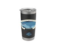 Jurassic World Mosasaurus Specs Bicchiere termico in acciaio inox doppia parete
