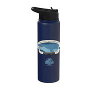Jurassic World Mosasaurus Specs Stainless Steel Insulated Water Bottle