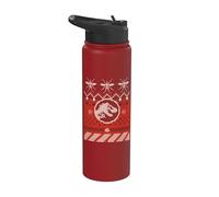 Jurassic World Mosquito Ugly Sweater Stainless Steel Insulated Water Bottle