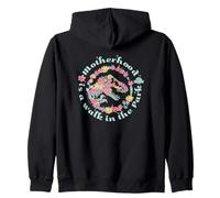 Jurassic World Motherhood Is A Walk in The Park Felpa con Cappuccio