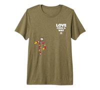 Jurassic World Mr. Dna Love Finds A Way Maglietta Premium
