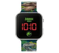 Jurassic World Orologio Digitale al Quarzo Ragazzo con Cinturino in Plastica JRW4100