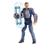 Jurassic World - Owen Raptor Trainer, Personaggio da 10 cm con Accessori - Fmm02