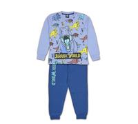 Jurassic World Pigiama Lungo Autunno Inverno Azzurro