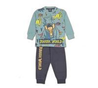 Jurassic World Pigiama Lungo Autunno Inverno Verde