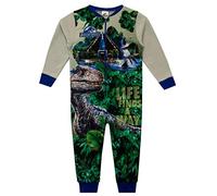 Jurassic World Pigiami Interi a Maniche Lunghe per Ragazzi Dinosauri Multicolore 3-4 Anni