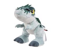 Jurassic World Plush Dinosaur Creatures with Sound - Inspired by Blockbuster Hit Jurassic World Dominion ~ HHB32 - Giganotosaurus ~ Approx. 9" Long ~ Hear Me Roar!