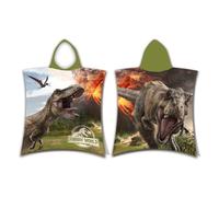 Jurassic World Poncho Asciugamano con Cappuccio